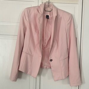 White House Black Market Light Pink Blazer